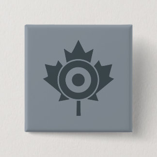 Canadian Maple Leaf Roundel Mod Tag Button