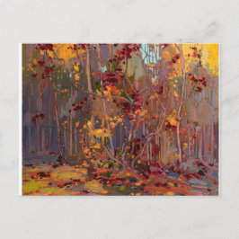 Canadian Maple Tree Painting by Tom Thomson Postkarte