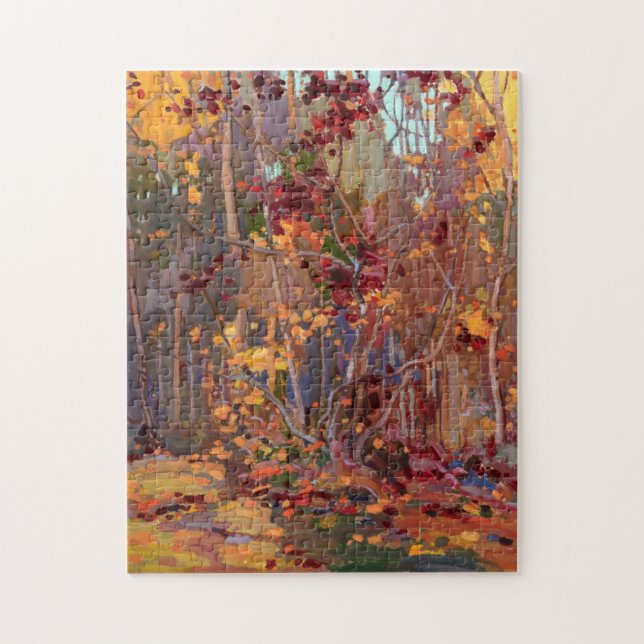 Canadian Maple Tree Painting by Tom Thomson Puzzle (Vertikal)