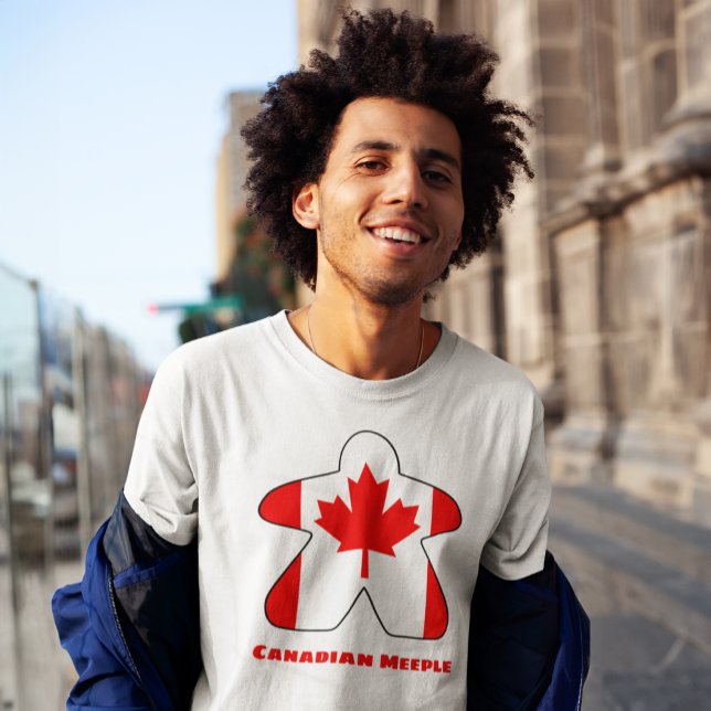 Canadian Meeple Mens Shirt (Von Creator hochgeladen)