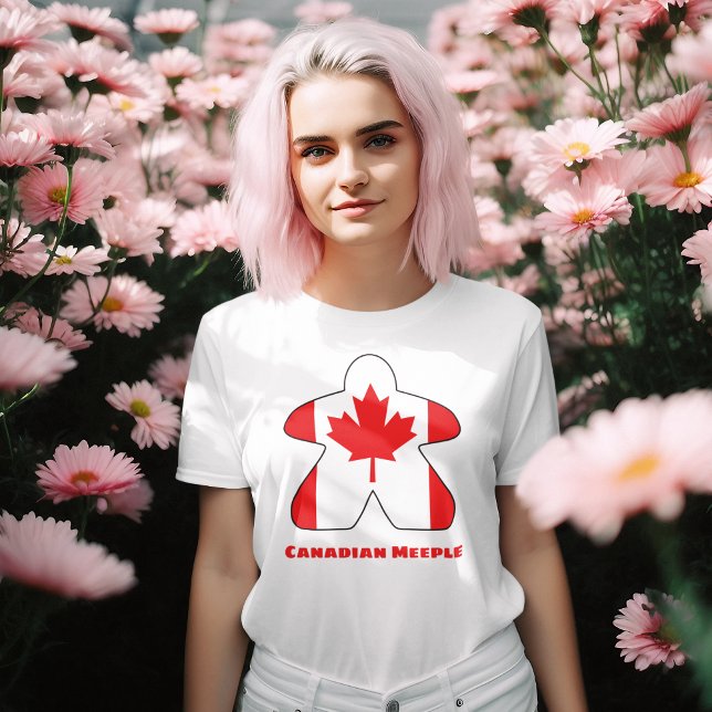 Canadian Meeple Womens Shirt (Von Creator hochgeladen)