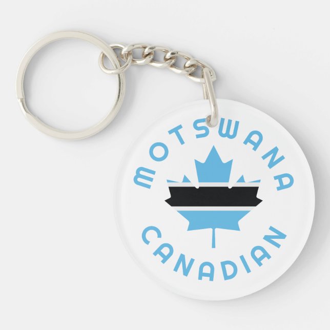 Canadian Motswana Roots Schlüsselanhänger (Vorderseite)