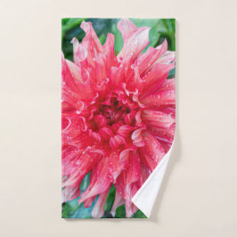 Canadian Pink Dahlia Art Print Handtuch