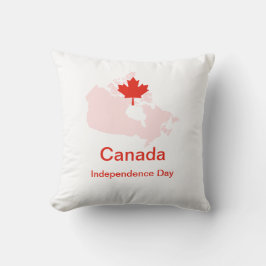 Canadian Pride Maple Leaf Karte Kissen