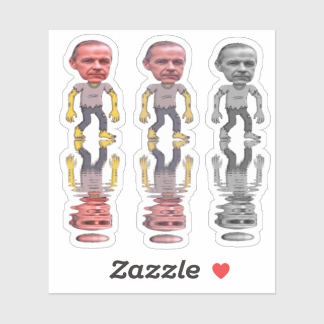 CANADIAN PRIME MONSTER STICKERS AUFKLEBER (Blatt)