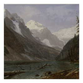 Canadian Rockies Lake Louise | Albert Bierstadt Poster