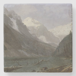 Canadian Rockies Lake Louise | Albert Bierstadt Steinuntersetzer