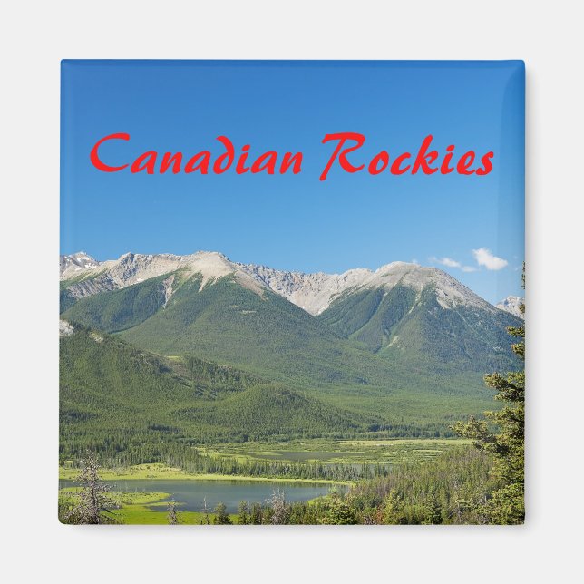 Canadian Rockies Magnet (Vorne)