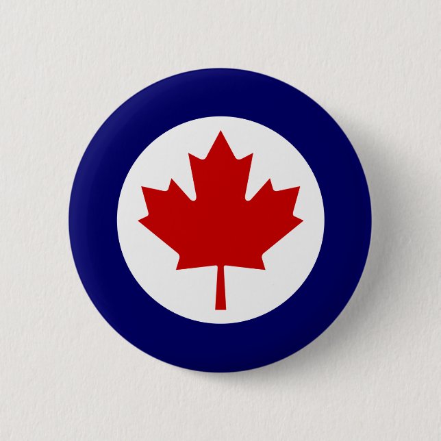 Canadian Roundel Button (Vorderseite)