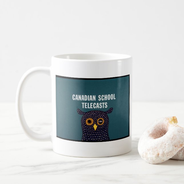 Canadian School Telecasts Kaffeetasse (Mit Donut)