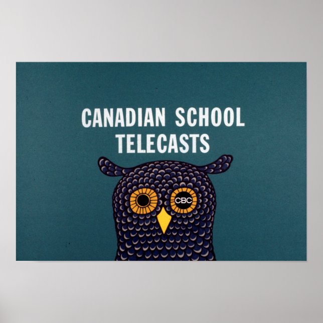Canadian School Telecasts Poster (Vorne)