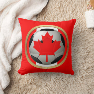 Canadian Soccer Ball Kissen