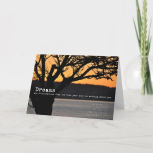 CANADIAN SUNSET Grußkarte Dankeskarte