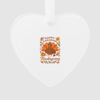 Canadian Thanksgiving Autumn Celebration Classic T Ornament