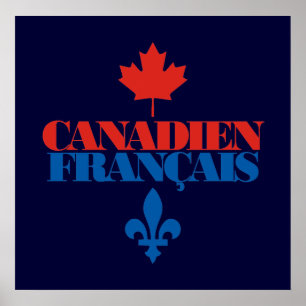 Canadien Francais 3 Poster