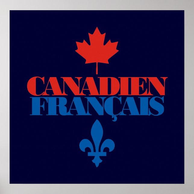 Canadien Francais 3 Poster (Vorne)
