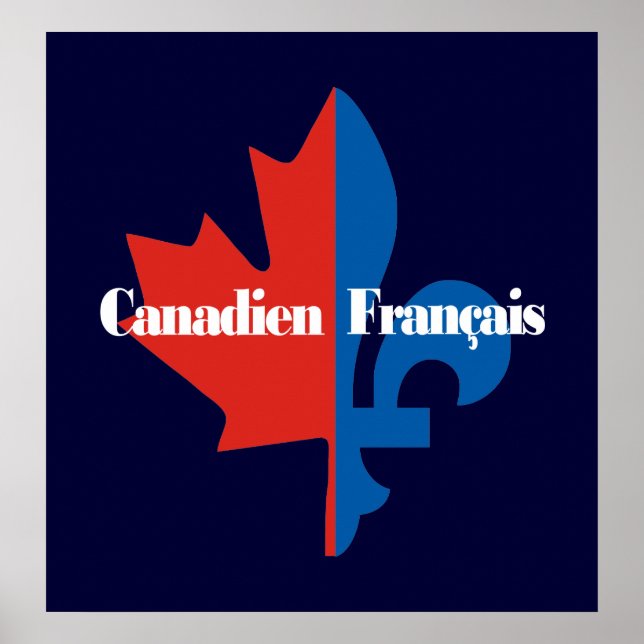 Canadien Francais Poster (Vorne)
