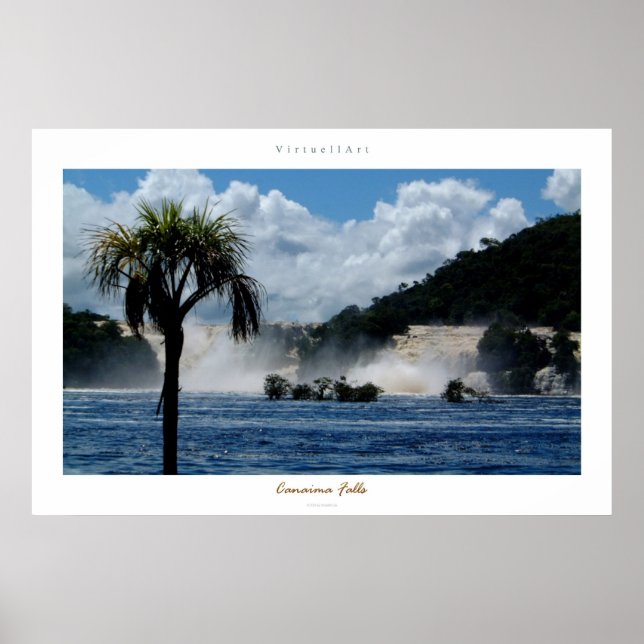 Canaima Falls Poster (Vorne)