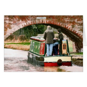 CANAL BOATS Card