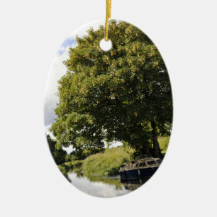 Canal Boats Keramikornament