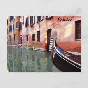 Canal Gondola in Venedig Postkarte