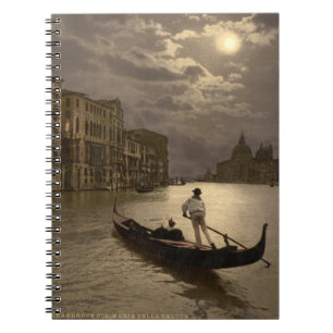 Canal Grande durch Mondschein II, Venedig, Italien Notizblock