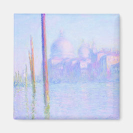 Canal Grande in Venedig (von Claude Monet) Magnet