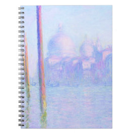 Canal Grande in Venedig (von Claude Monet) Notizblock