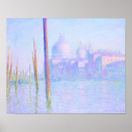 Canal Grande in Venedig (von Claude Monet) Poster