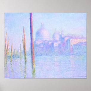 Canal Grande in Venedig (von Claude Monet) Poster