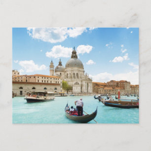 Canal Grande, Postkarte von Venedig