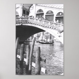 Canal Grande Rialto Brücken-Venedigs Italien Poster