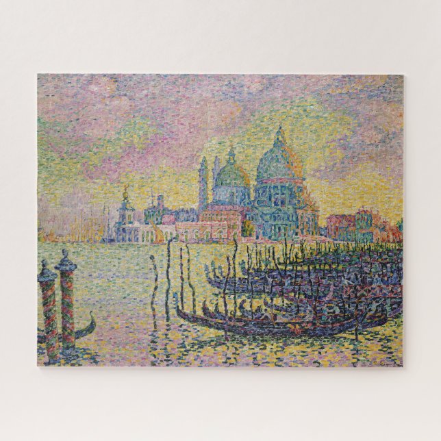 Canal Grande, Venedig durch Paul Signac Puzzle (Horizontal)