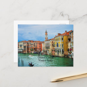 Canal Grande, Venedig, Italien Postkarte