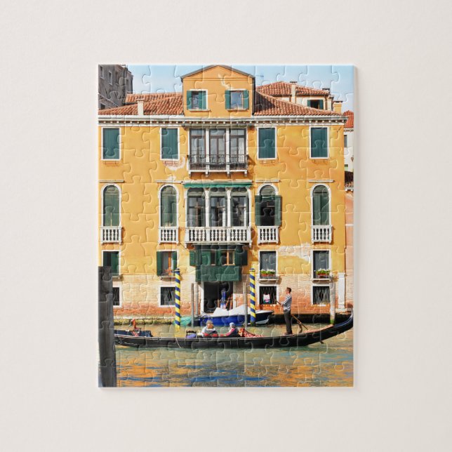 Canal Grande, Venedig, Italien Puzzle (Vertikal)