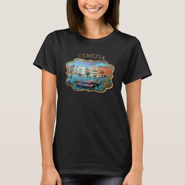 Canal Grande - Venedig, Italien T-Shirt (Vorderseite)