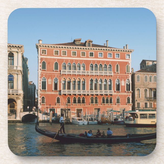 Canal Grande, Venedig, Venetien, Italien Getränkeuntersetzer (Vorderseite)