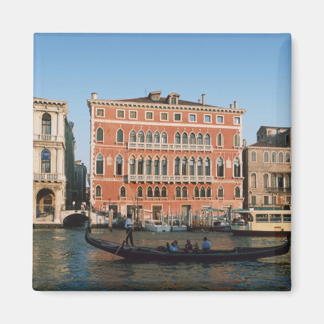 Canal Grande, Venedig, Venetien, Italien Magnet (Vorne)