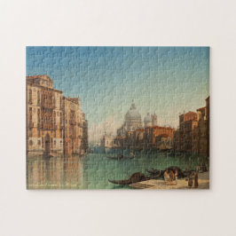 Canal Grande Venedig Vintage Malerei Puzzle