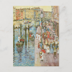 Canal Grande, Venedig von Maurice Prendergast Postkarte