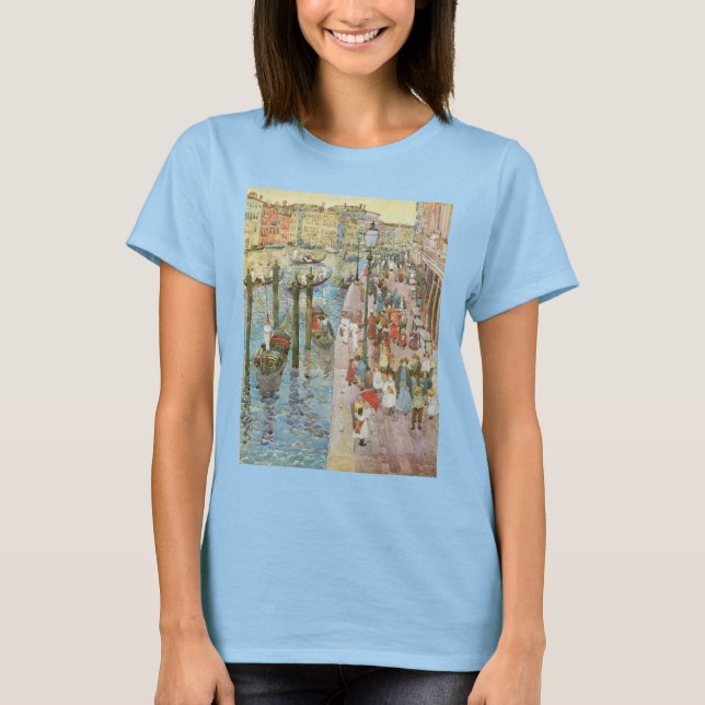 Canal Grande, Venedig von Maurice Prendergast T-Shirt (Vorderseite)