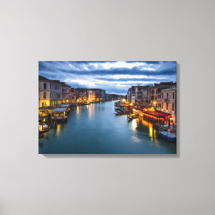 Canal Grande von Venedig Canvas Print Leinwanddruck