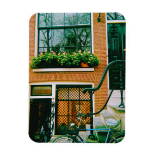 Canal House in Amsterdam Magnet