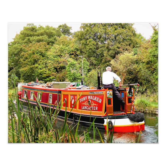 CANAL NARROWBOATS FOTODRUCK (Vorne)