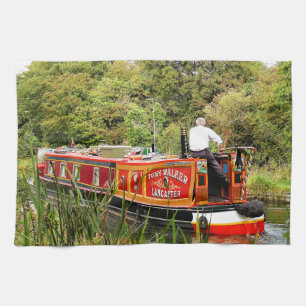 CANAL NARROWBOATS GESCHIRRTUCH