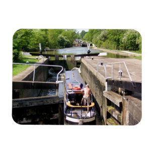 CANAL NARROWBOATS MAGNET
