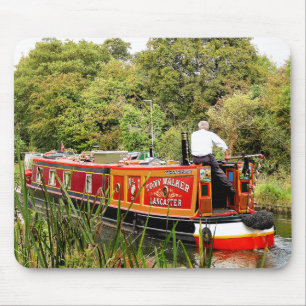 CANAL NARROWBOATS MOUSEPAD