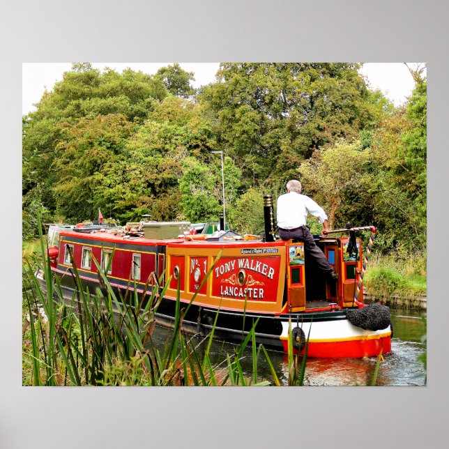 CANAL NARROWBOATS POSTER (Vorne)