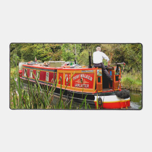 CANAL NARROWBOATS SCHREIBTISCHUNTERLAGE