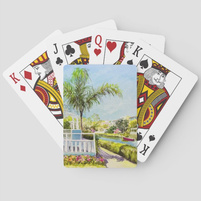 Canal Patio Spielkarten (Rückseite)